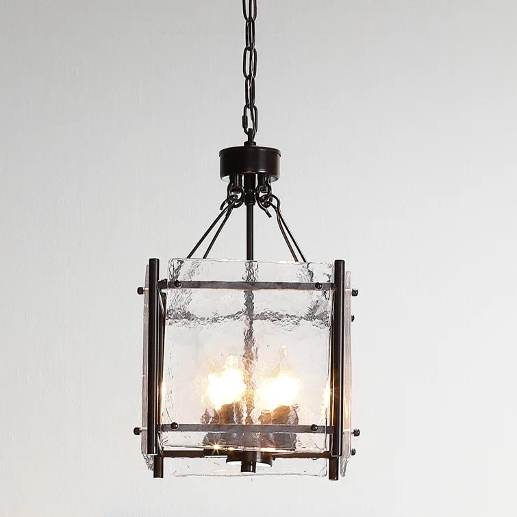 Jamie Young Company Glenn 4 - Light Dimmable Square/Rectangle Chandelier
