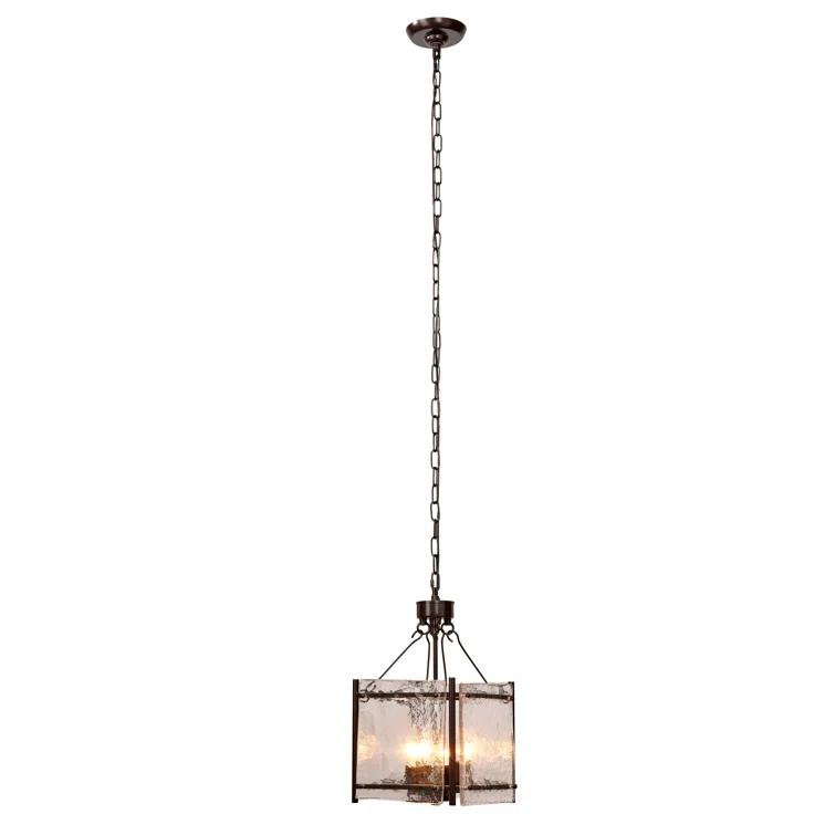 Jamie Young Company Glenn 4 - Light Dimmable Square/Rectangle Chandelier