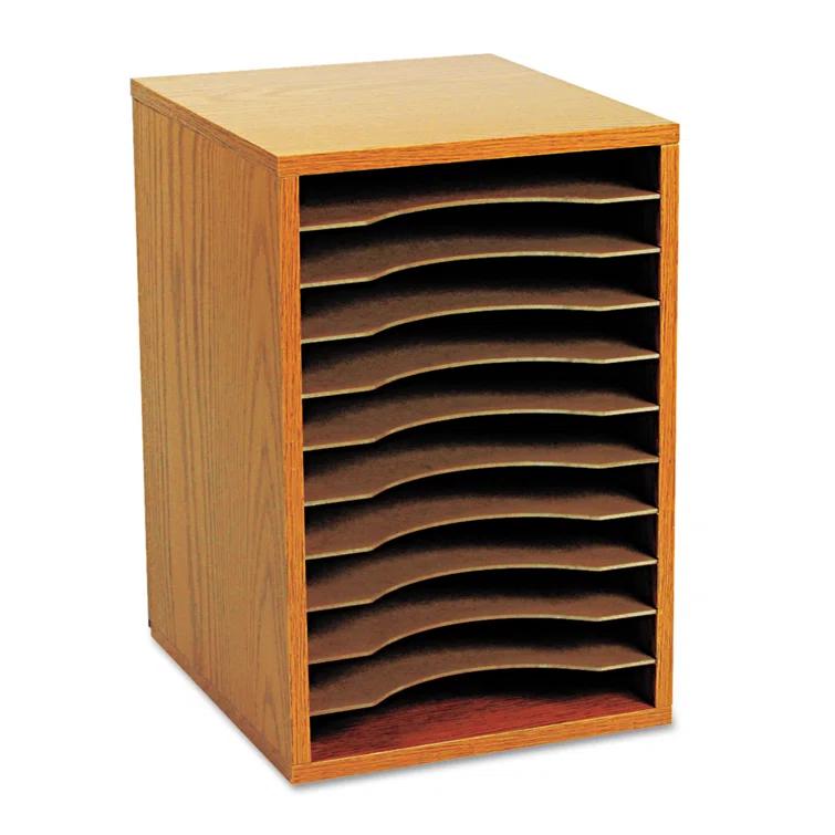 Literature Desktop Organizer With 11 Compartments