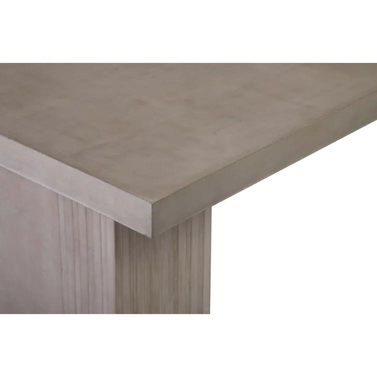 Seasonal Living Perpetual Square Concrete Outdoor Dining Table