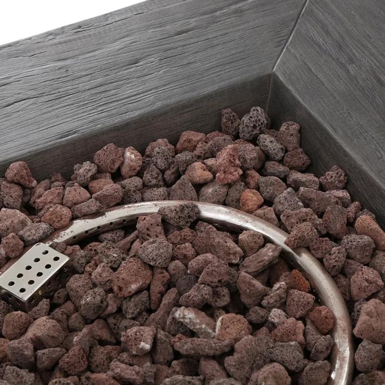Rosia Square Fire Pit Table