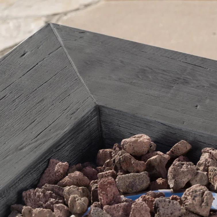 Rosia Square Fire Pit Table