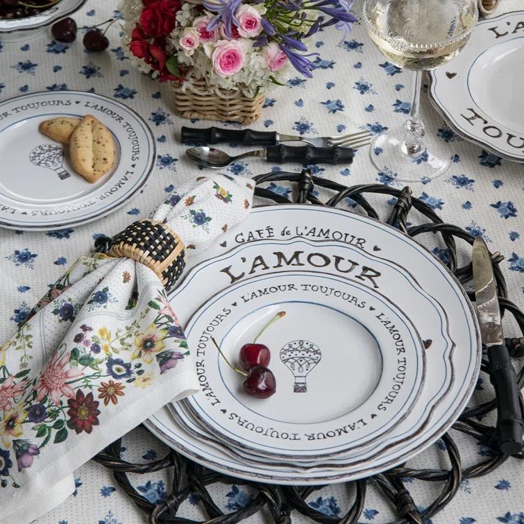 Juliska L'amour Toujours Side/Cocktail Plate