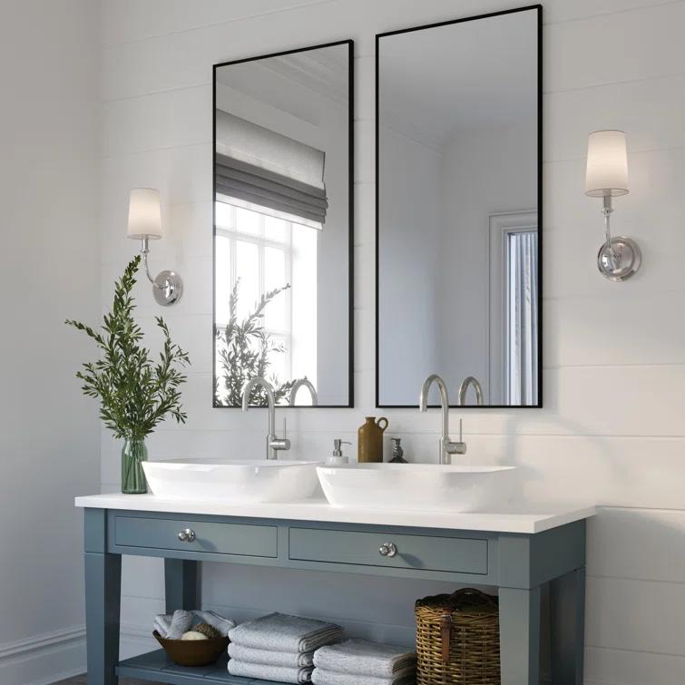 Sylvan Polished Nickel Dimmable Sconce with White Silk Shade