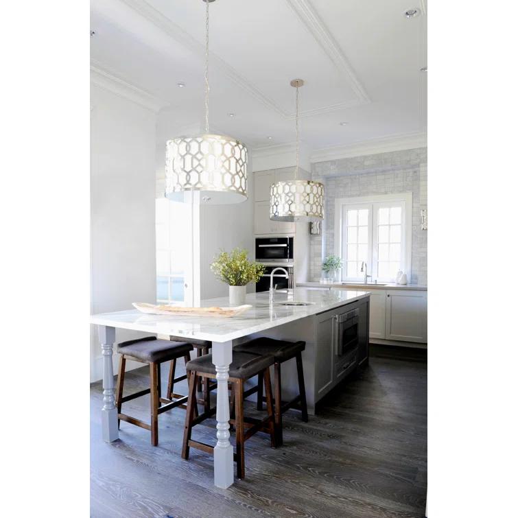Crystorama Libby Langdon for  Jennings 5 Light Polished Nickel Chandelier - 24.25'' W x 14.75'' H