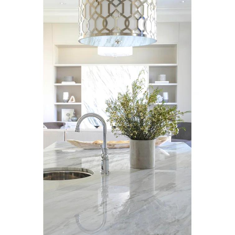 Crystorama Libby Langdon for  Jennings 5 Light Polished Nickel Chandelier - 24.25'' W x 14.75'' H