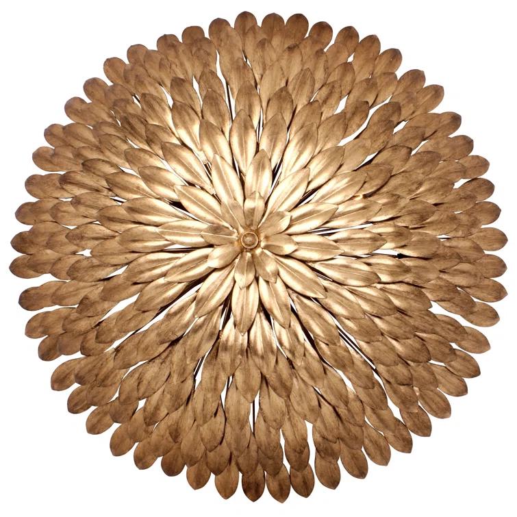 517-GA-Crystorama Lighting-Broche - Six Light Chandelier in Timeless Style - 24.5 Inches Wide by 11 Inches High-Antique Gold Finish
