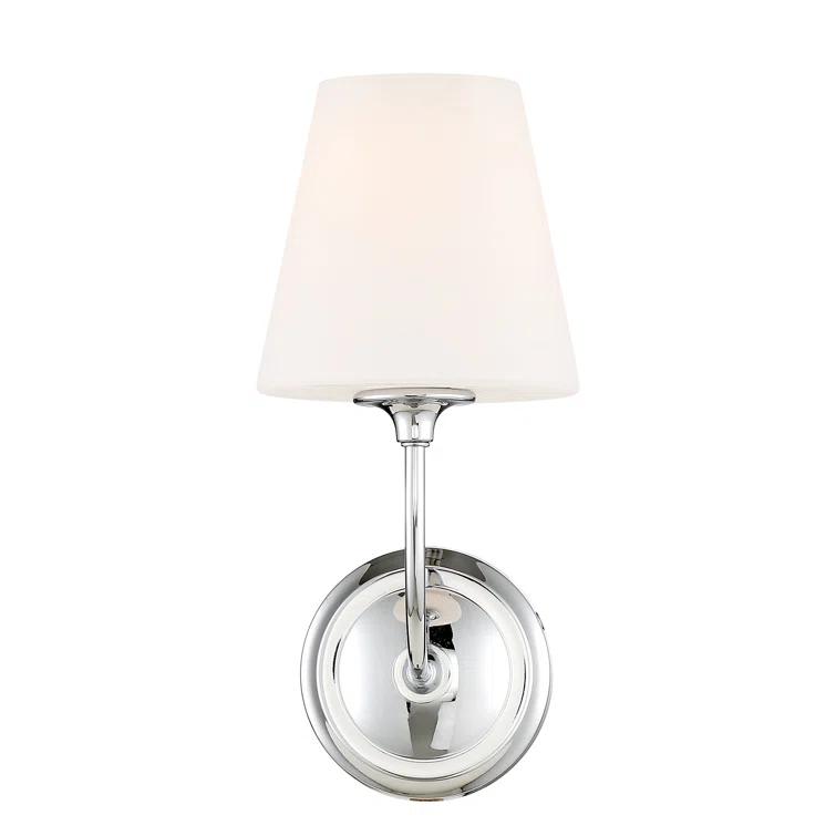 Crystorama Lighting Sylvan 1 - Light Sconce in  Polished Chrome