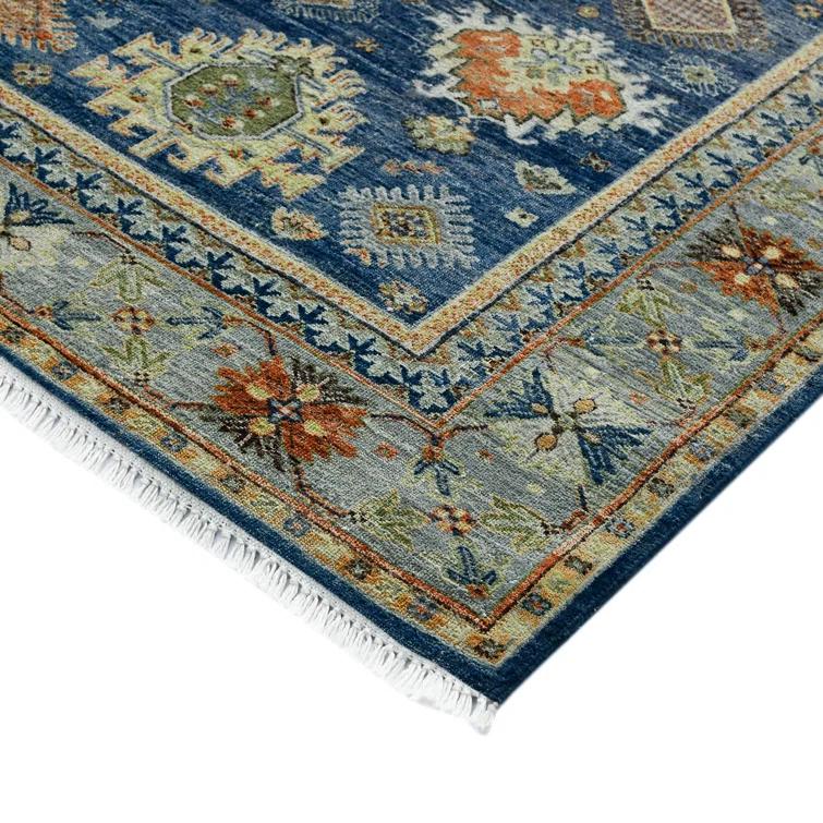 Wool Geometric Area Rug