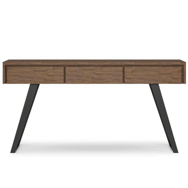 Lowry 60'' Solid Wood Top Console Table