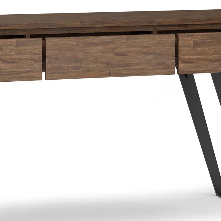 Lowry 60'' Solid Wood Top Console Table