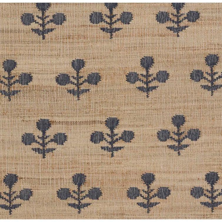 Erin Gates by Momeni Erin Gates by Momeni Orchard Bloom Blue Hand Woven Wool and Jute Area Rug