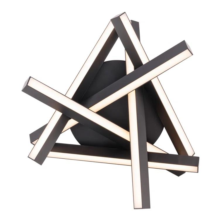 Parallax LED Semi Flush Mount