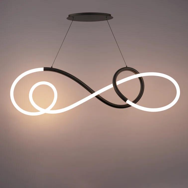 dweLED Solo Dimmable LED Geometric Chandelier