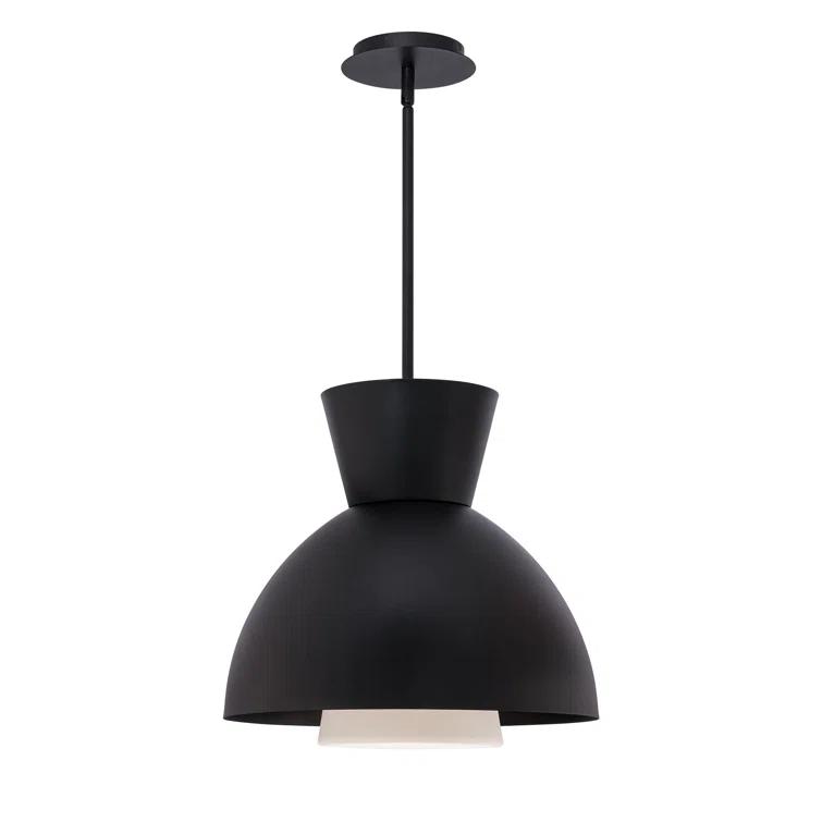 Carafe 1 - Light Black LED Single Pendant