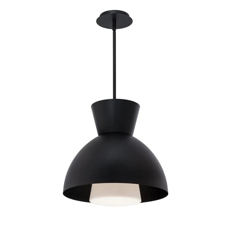 Carafe 1 - Light Black LED Single Pendant
