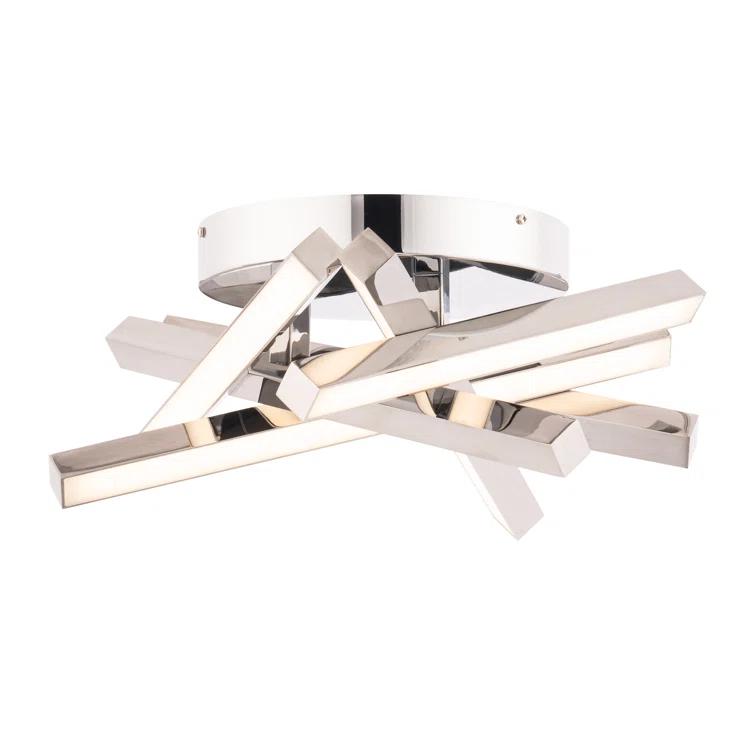 Parallax LED Semi Flush Mount