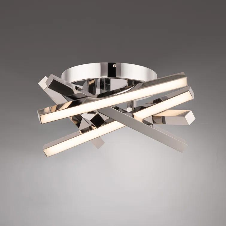 Parallax LED Semi Flush Mount
