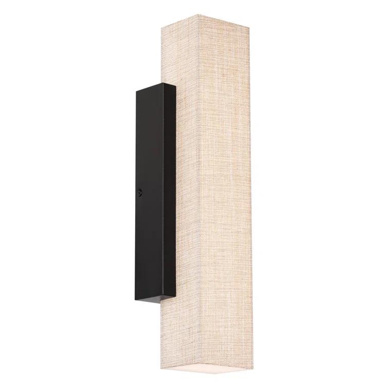 dweLED Volga Aluminum LED Flush Mounted Sconce