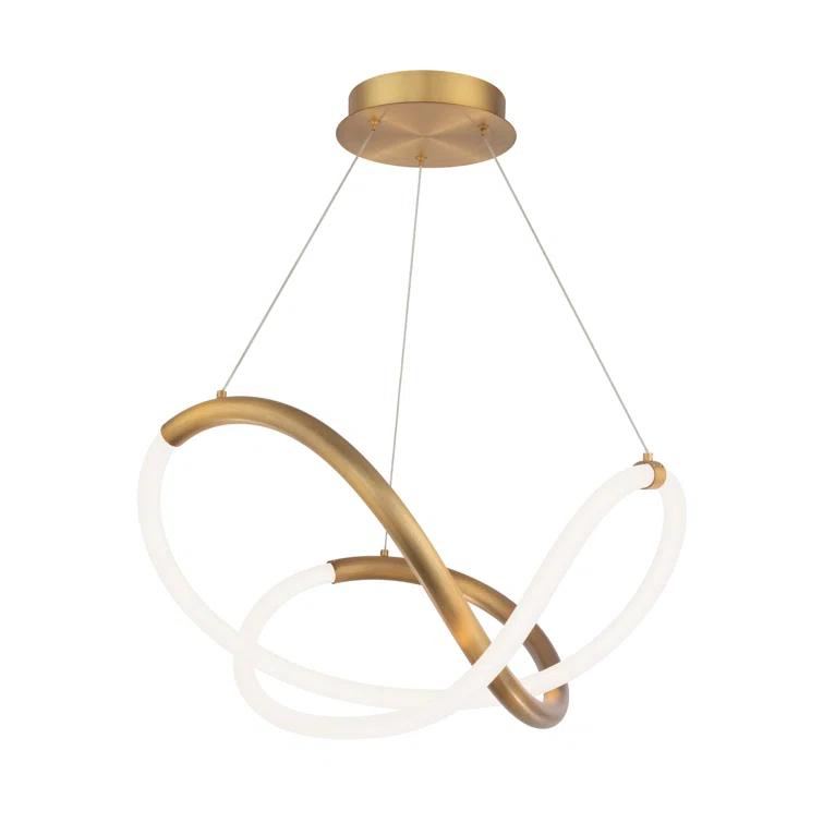 Solo Dimmable LED Geometric Chandelier