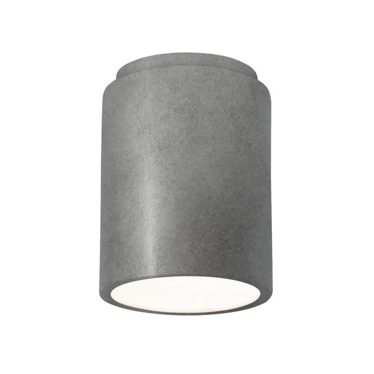 Sumatra Single Light Ceramic Flush Mount