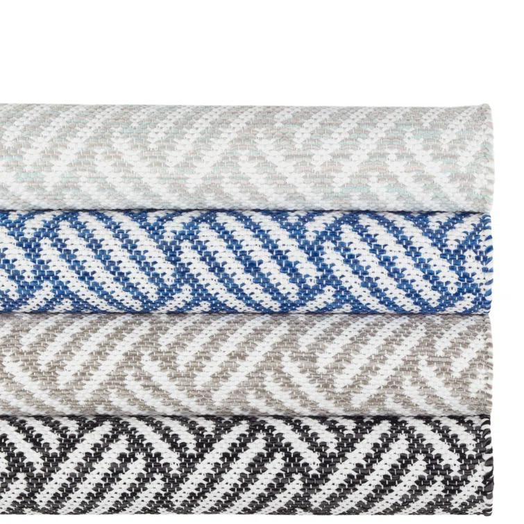 Crisscross Ocean Handwoven Indoor/Outdoor Rug