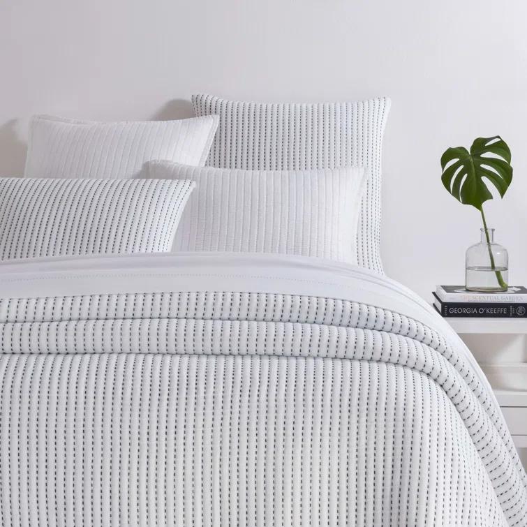 Pick Stitch Matelasse Coverlet