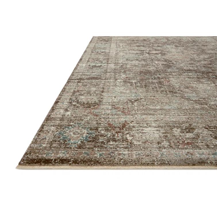 Magnolia Home By Joanna Gaines X Loloi Millie Charcoal / Dove Area Rug