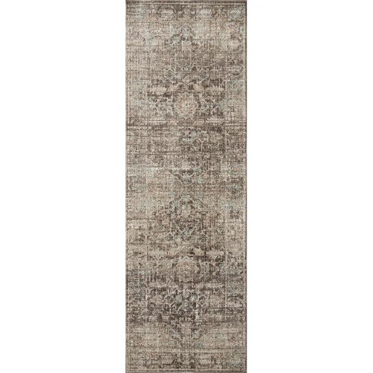 Magnolia Home By Joanna Gaines X Loloi Millie Charcoal / Dove Area Rug