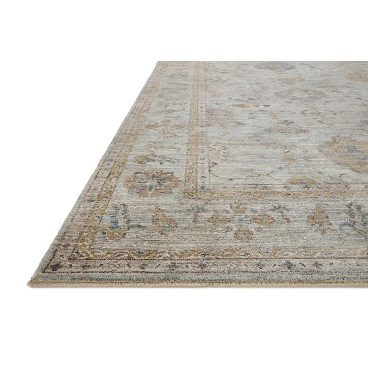Magnolia Home by Joanna Gaines x Loloi Magnolia Home By Joanna Gaines X Loloi Millie Sky / Gold Area Rug