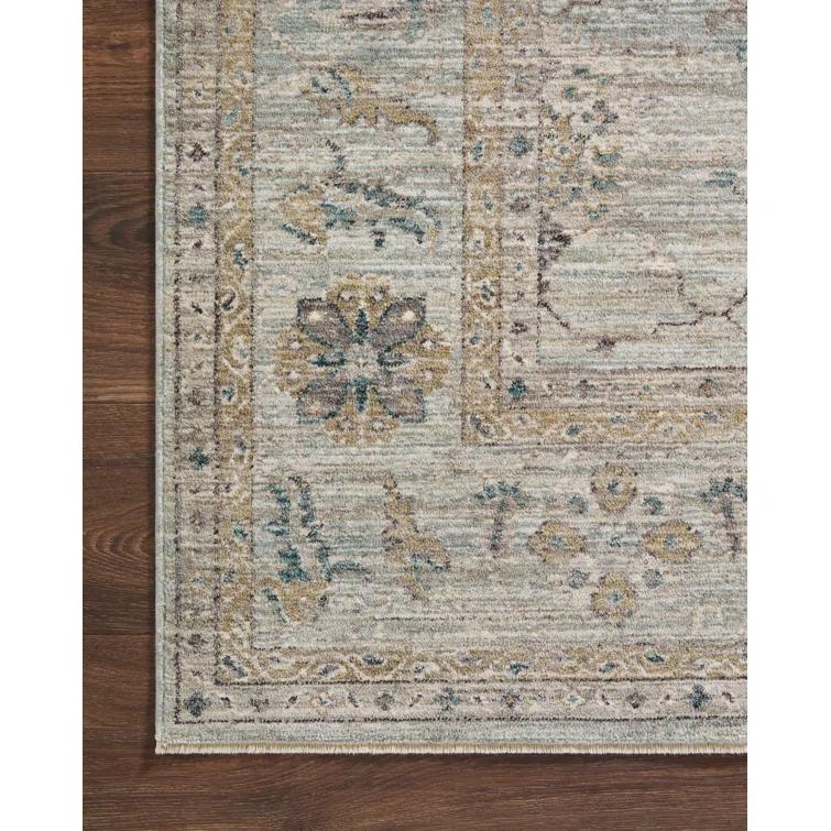 Magnolia Home by Joanna Gaines x Loloi Magnolia Home By Joanna Gaines X Loloi Millie Sky / Gold Area Rug