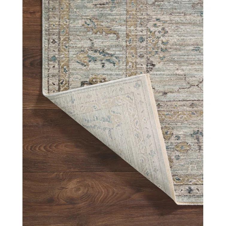 Magnolia Home by Joanna Gaines x Loloi Magnolia Home By Joanna Gaines X Loloi Millie Sky / Gold Area Rug