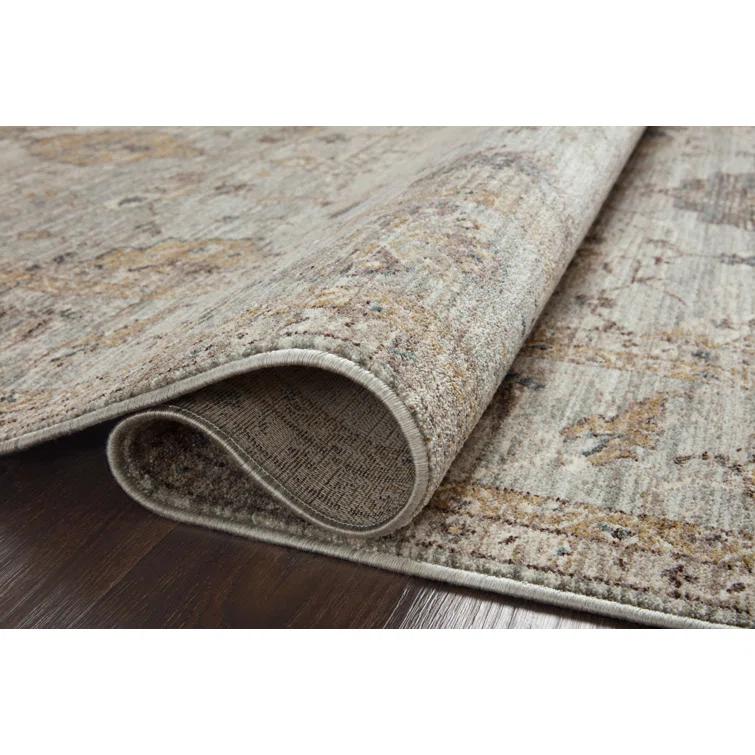 Magnolia Home by Joanna Gaines x Loloi Magnolia Home By Joanna Gaines X Loloi Millie Sky / Gold Area Rug