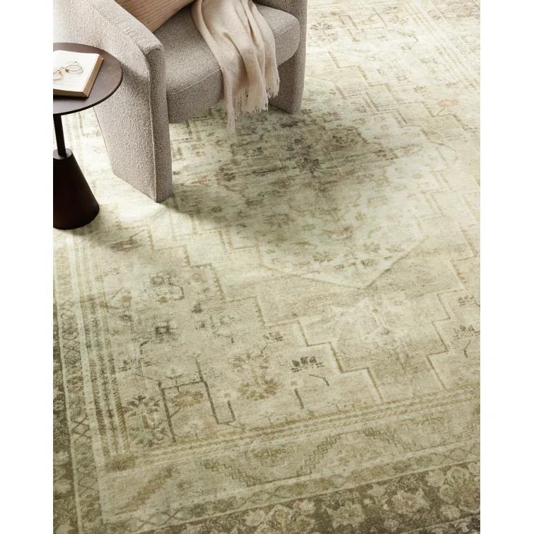 Banks IV Rug by Magnolia Home by Joanna Gaines x Loloi - Natural and Granite / 2'3" x 3'9"