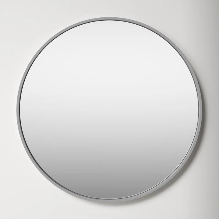 Sabine Metal Round Wall Mirror