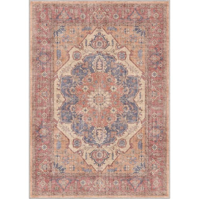 Kehr Antigua Vintage Persian Oriental Red Flat-Weave Rug