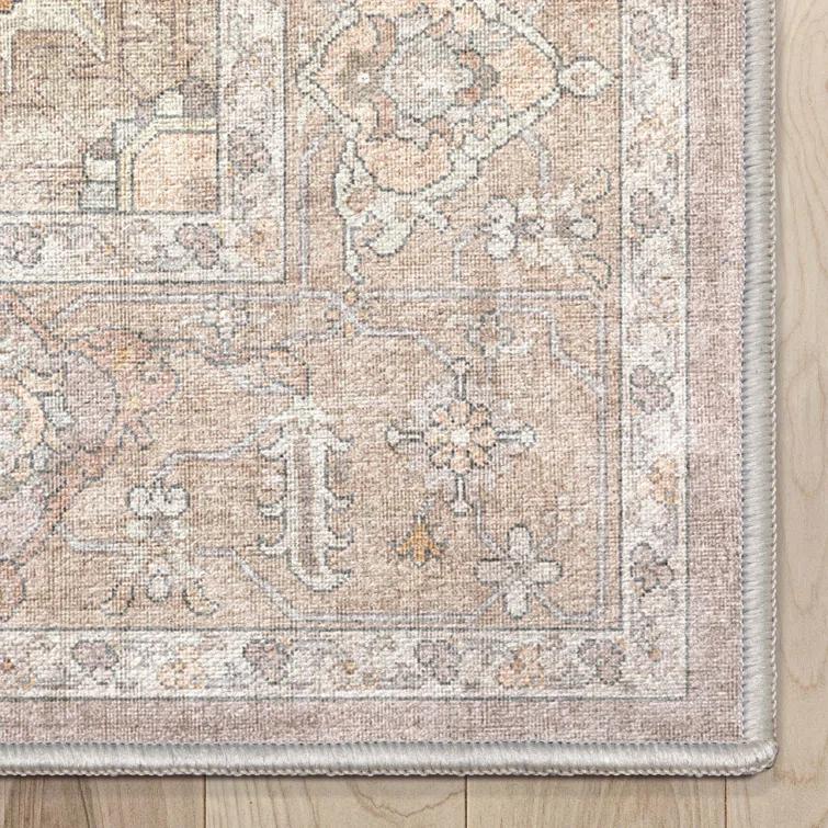 Kehr Antigua Vintage Persian Oriental Beige Flat-Weave Rug