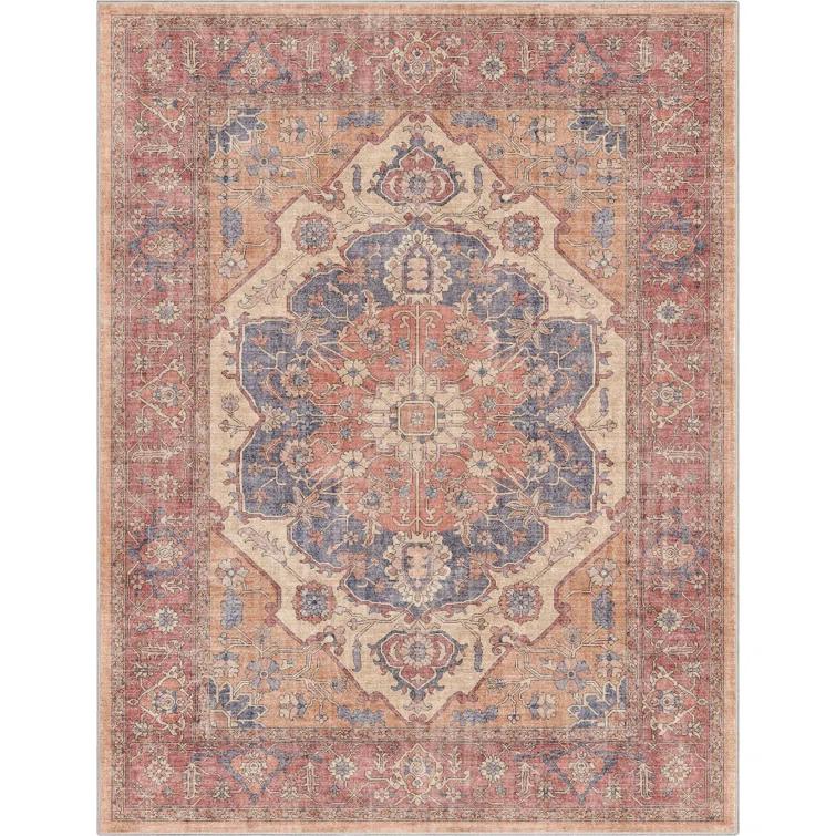 Kehr Antigua Vintage Persian Oriental Red Flat-Weave Rug