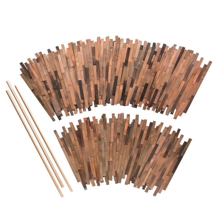 Aspect Peel & Stick Distressed Mini Metal 15 sq ft Kit