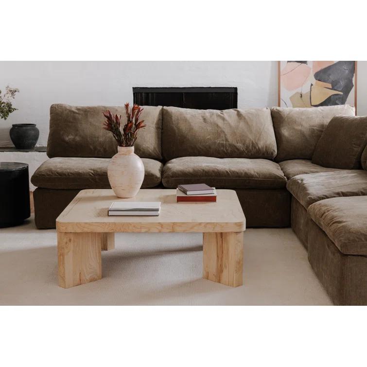 Armand Performance Fabric Ottoman