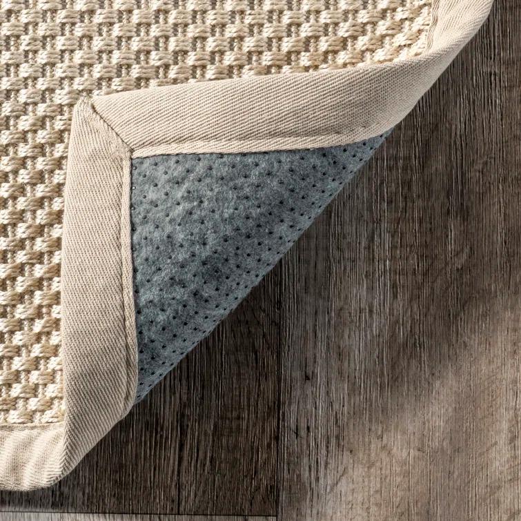 Proper Sisal and Wool Tan Area Rug