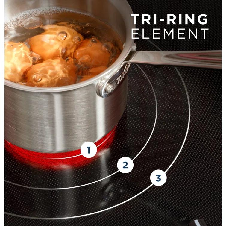 36.13" Electric Cooktop with 5 Elements