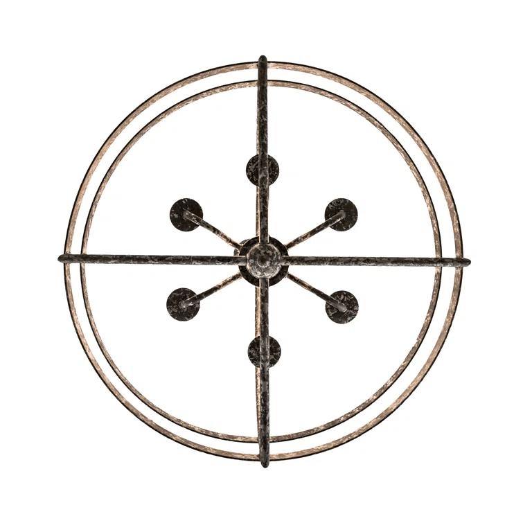 Aldari 6 - Light Dimmable Geometric Chandelier