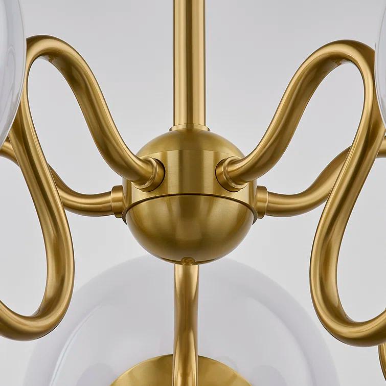 Julius Chandelier - Aged Brass / 28"Dia