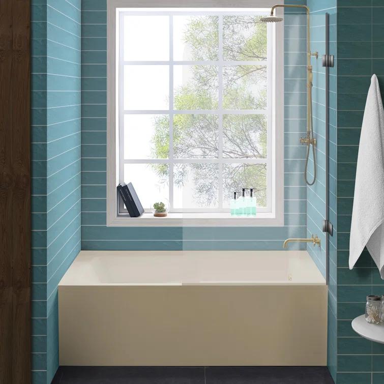 Voltaire 54" x 30" Alcove Bathtub with Apron