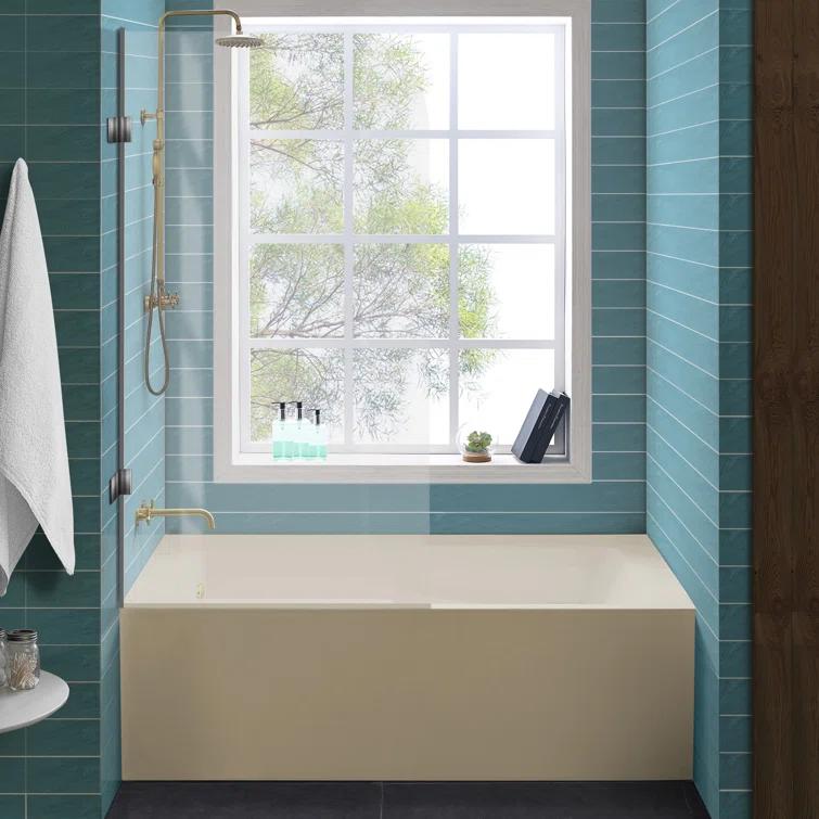 Voltaire 54" x 30" Alcove Bathtub with Apron