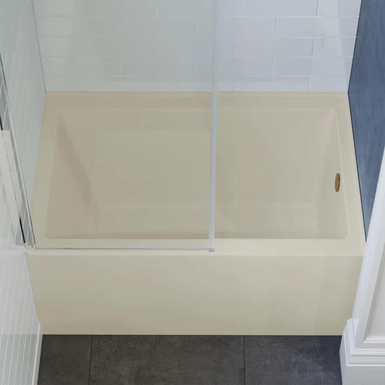 Voltaire 48" x 32" Alcove Bathtub with Apron