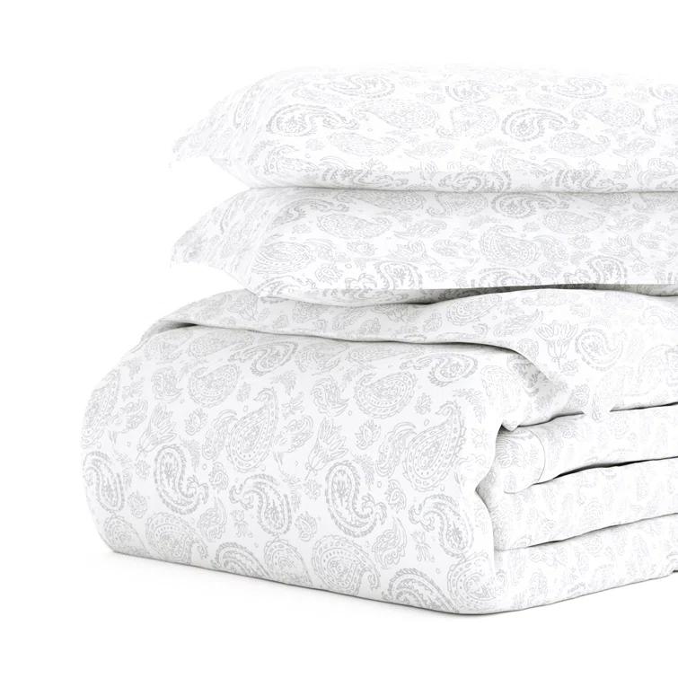 Simply Soft Traditional Paisley Duvet Cover Set