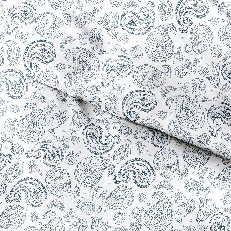 Simply Soft Traditional Paisley Duvet Cover Set