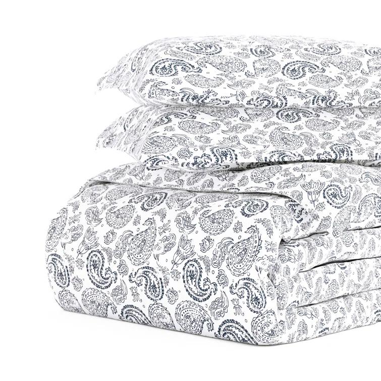 Simply Soft Traditional Paisley Duvet Cover Set